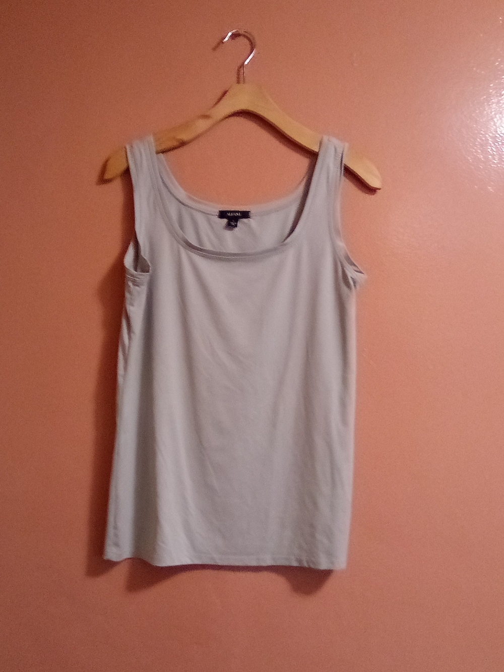 Alfani Women's Light Gray Scoop Neck Tank Top ( Bag C )